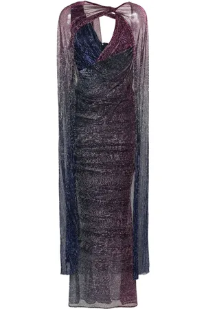 TALBOT RUNHOF Vestido de fiesta con capa