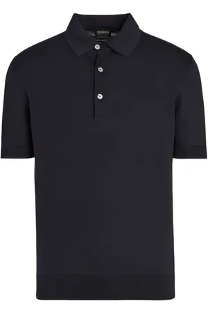 Ermenegildo Zegna Polo con ribete de canalé