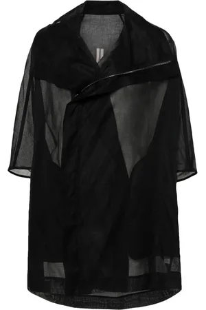 Rick Owens Chaqueta semitranslúcida