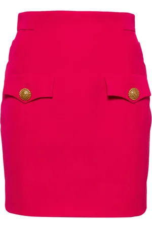 Balmain Minifalda con botones