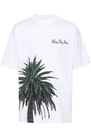 BLUE SKY INN Camiseta con árbol estampado
