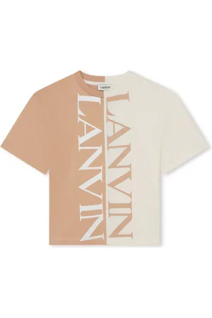 Lanvin Camiseta con logo estampado