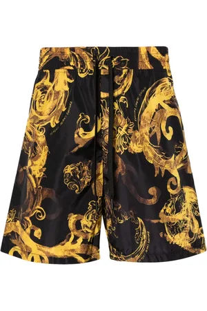 VERSACE Bermudas con estampado Baroccoflage