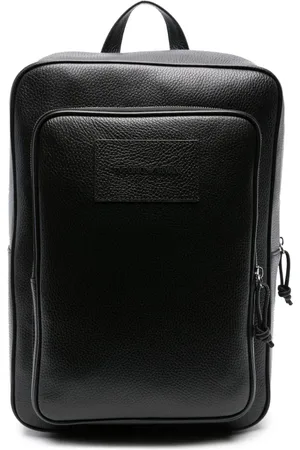 Emporio Armani Mochila granulada
