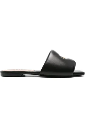 Moschino Sandalias con placa del logo