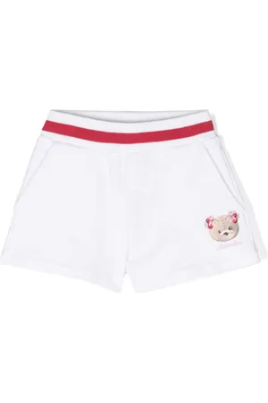 MONNALISA Pantalones cortos con logo estampado