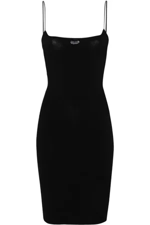 Dsquared2 Vestido corto con placa del logo