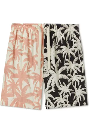 Palm Angels Bermudas Patchwork Palms