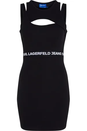 Karl Lagerfeld Vestido corto a capas