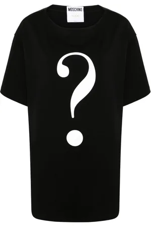 Moschino Camiseta con motivo de interrogación