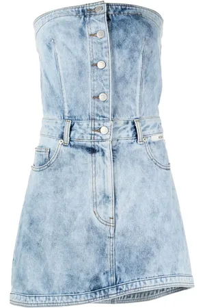 KIMHEKIM Vestido corto vaquero