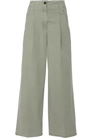PESERICO SIGN Pantalones palazzo con pliegues