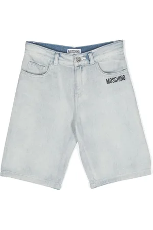 Moschino Pantalones vaqueros cortos con logo