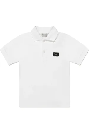 Dolce & Gabbana Polo con aplique del logo