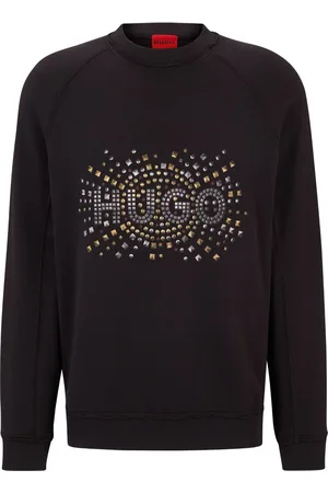 HUGO BOSS Sudadera con logo con apliques