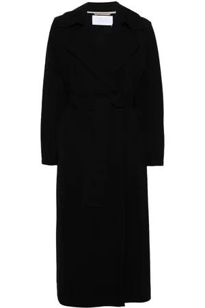 Harris Wharf London Gabardina con solapa de muesca