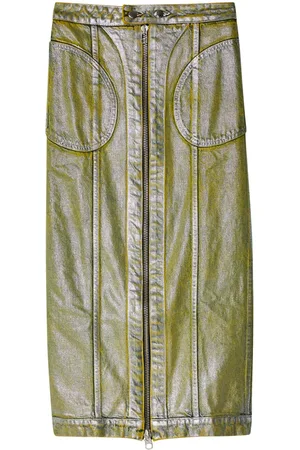 ECKHAUS LATTA Falda vaquera con cremallera