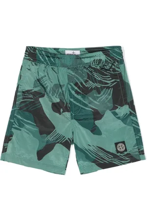 Stone Island Bañador con motivo Compass