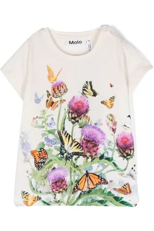 Molo Camiseta con estampado botánico