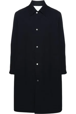 Jil Sander Abrigo estilo gabardina con botones