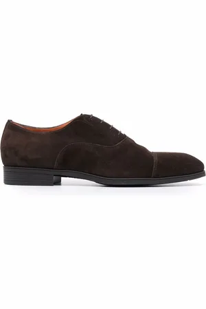santoni Zapatos oxford de ante