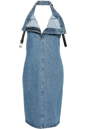 COPERNI Vestido midi con espalda descubierta