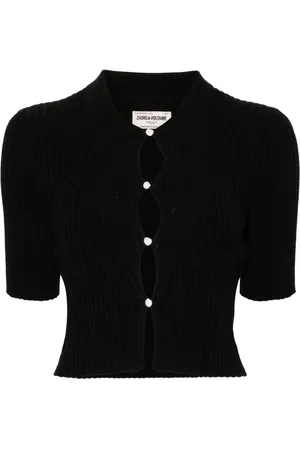 Zadig & Voltaire Cárdigan de canalé Lyam