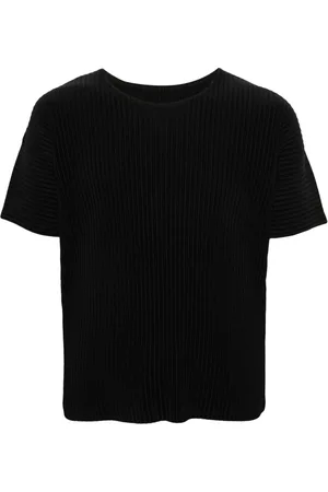 Issey Miyake Camiseta Basic plisada