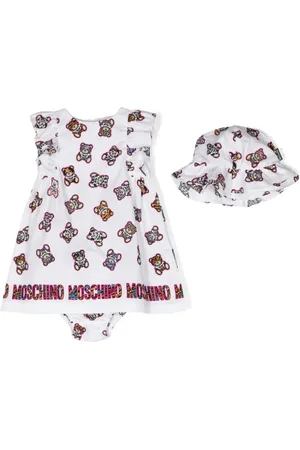 Moschino Vestido con estampado Teddy Bear