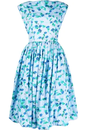 Marni Vestido midi con estampado floral
