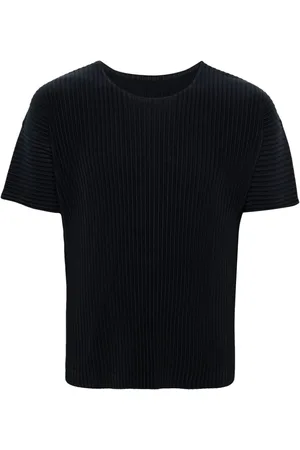 Issey Miyake Camiseta Basic plisada