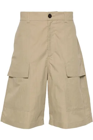 STUDIO NICHOLSON Shorts rectos de talle alto
