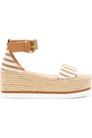 See by Chloé Alpargatas a rayas con plataforma
