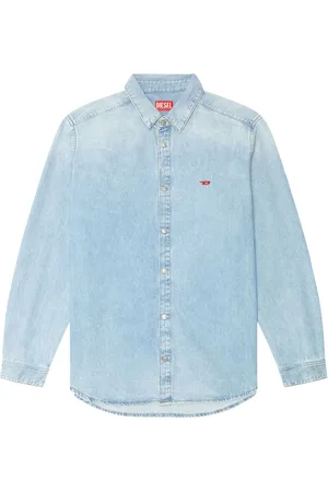 Diesel Camisa vaquera D-SIMPLY con logo bordado