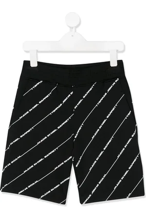 Neil Barrett Bermudas con franja del logo