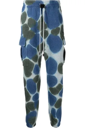 BUSCEMI Pantalones de chándal con motivo tie-dye