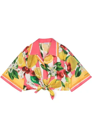 Dolce & Gabbana Blusa corta Italian Holiday