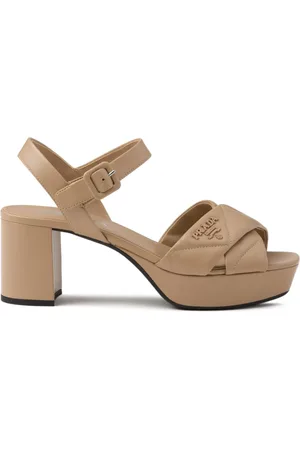 Prada Sandalias con plataforma de 65 mm