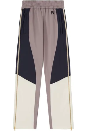 Palm Angels Pantalones de chándal con diseño colour block