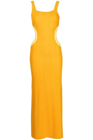 Solid Vestido The Lola con aberturas
