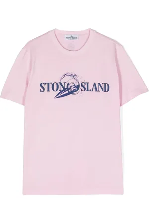 Stone Island Camiseta con aplique del logo