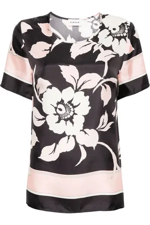 P.A.R.O.S.H. Top con estampado floral