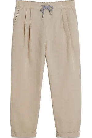 Brunello Cucinelli Pantalones de vestir con cordones