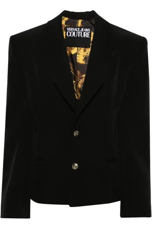 VERSACE Blazer con botones y cordones