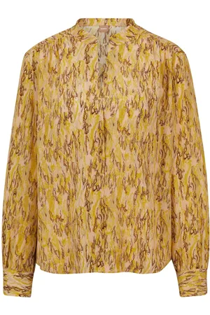 HUGO BOSS Camisa con estampado abstracto