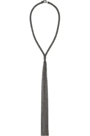 Brunello Cucinelli Collar con borla Monili