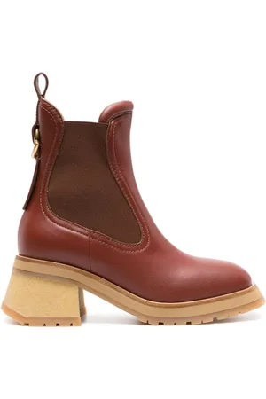 Moncler Botas chelsea Gigi con tacón de 70 mm
