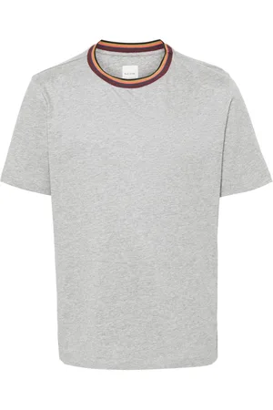 Paul Smith Camiseta con ribete de rayas