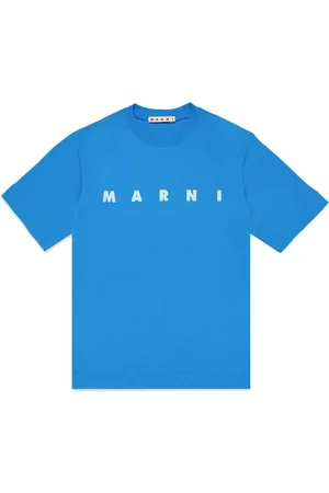 Marni Camiseta con logo estampado