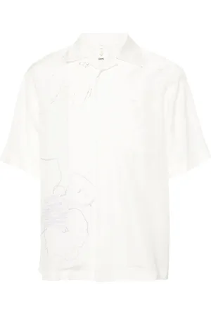 OAMC Camisa con boceto estampado